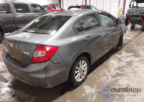 2012 Honda Civic Ex from USA, damaged, VIN 2HGFB2F87CH511364